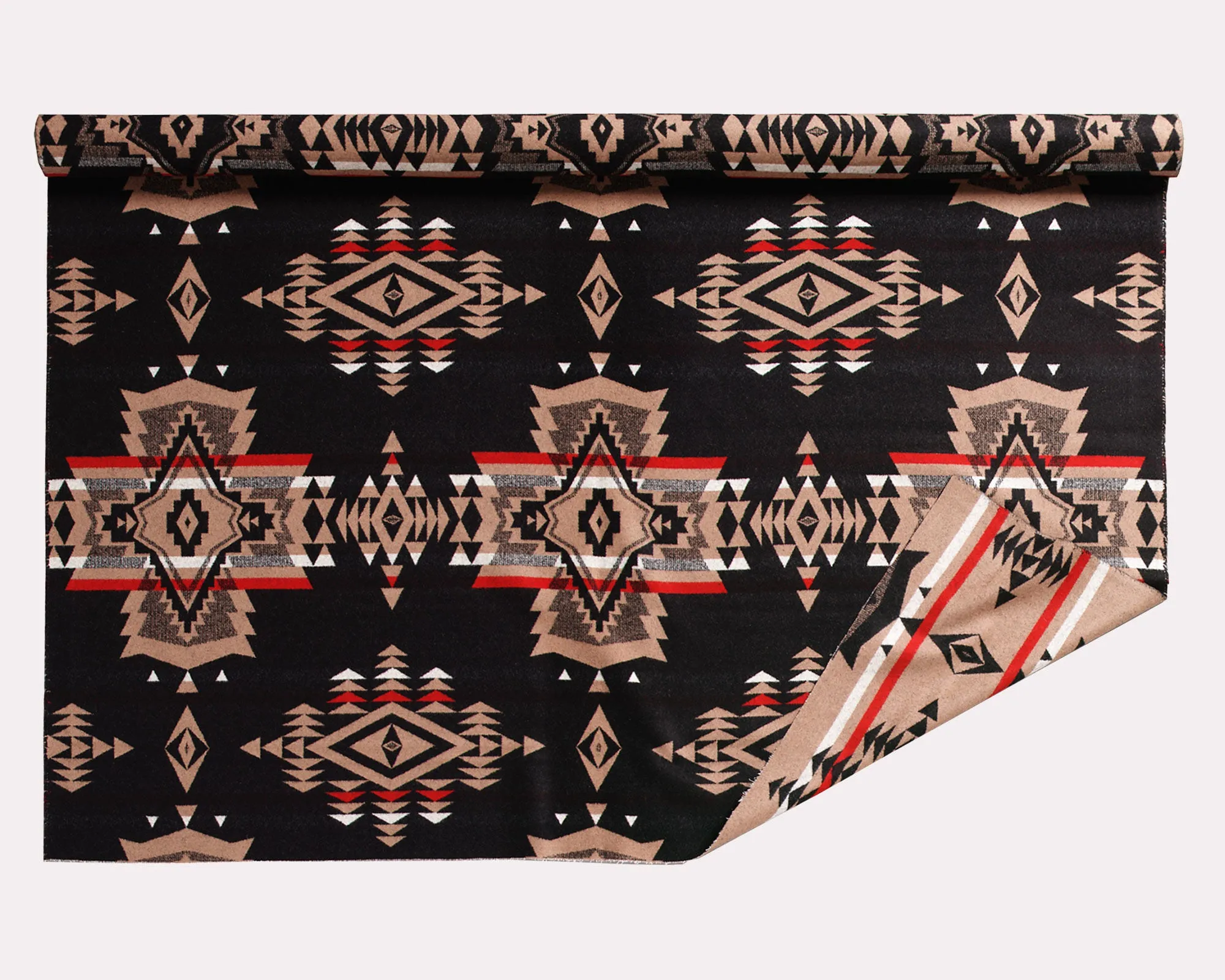 Pendleton Fabric, Black Diamond