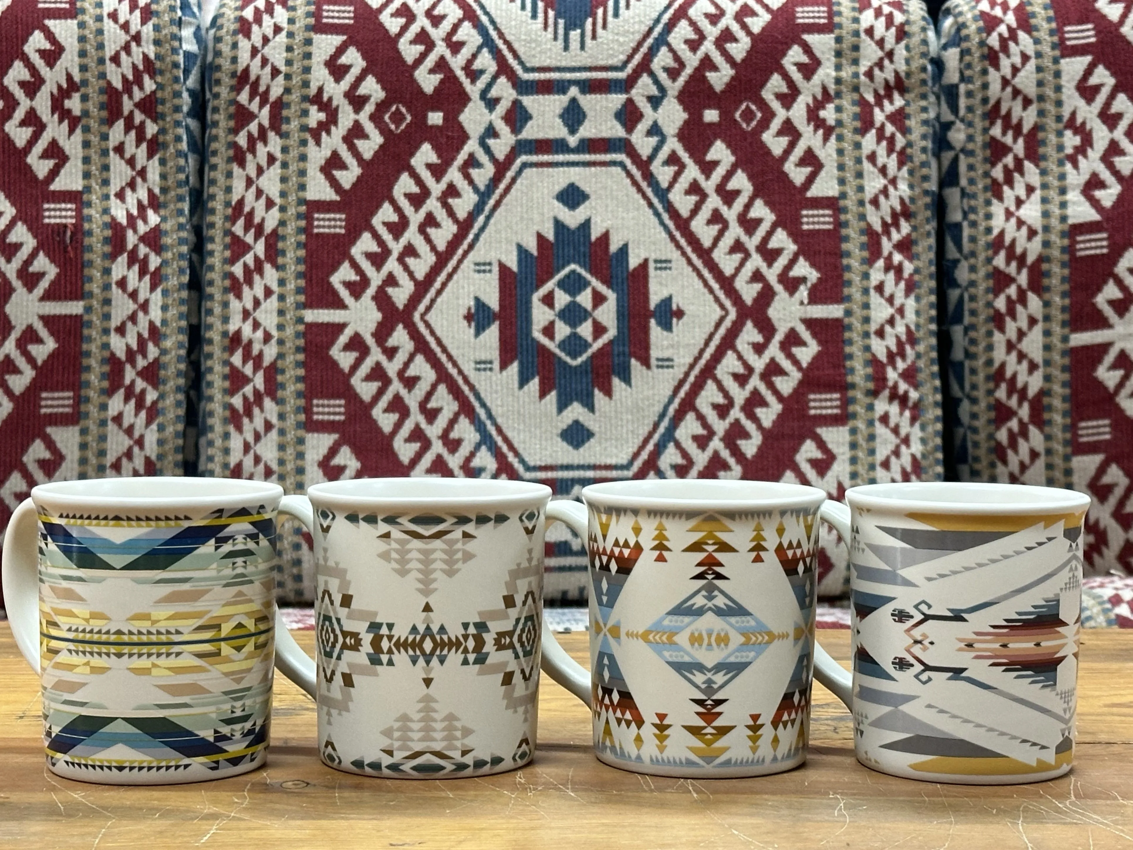 Pendleton High Desert Mug Collection, Set of 4