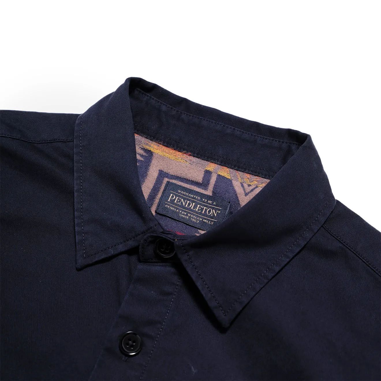 Pendleton Patchwork Explorer Shirt Navy