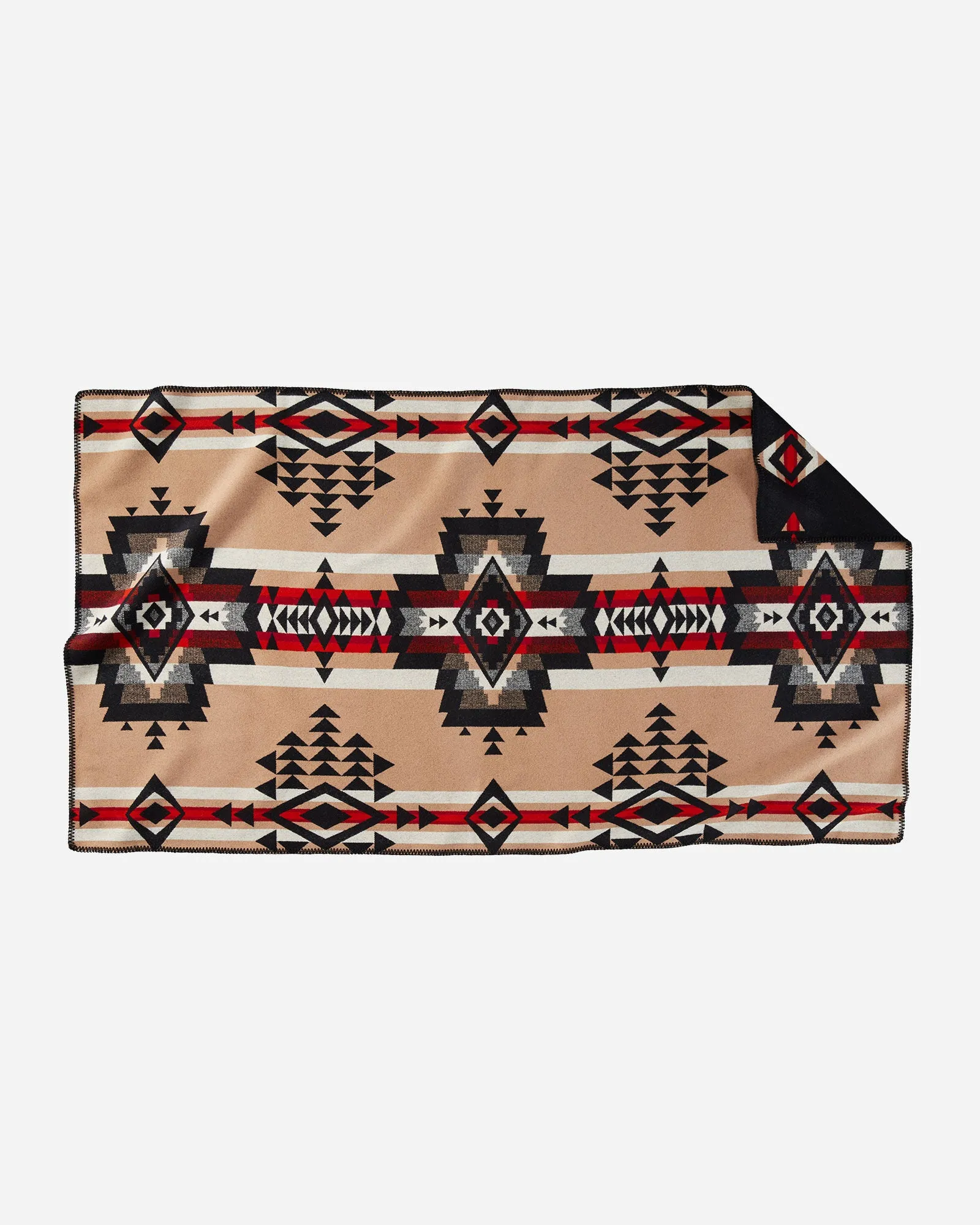 Pendleton Saddle Blanket, Rock Point, Black