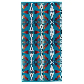 Pendleton Spa Towel, Tucson Turquoise