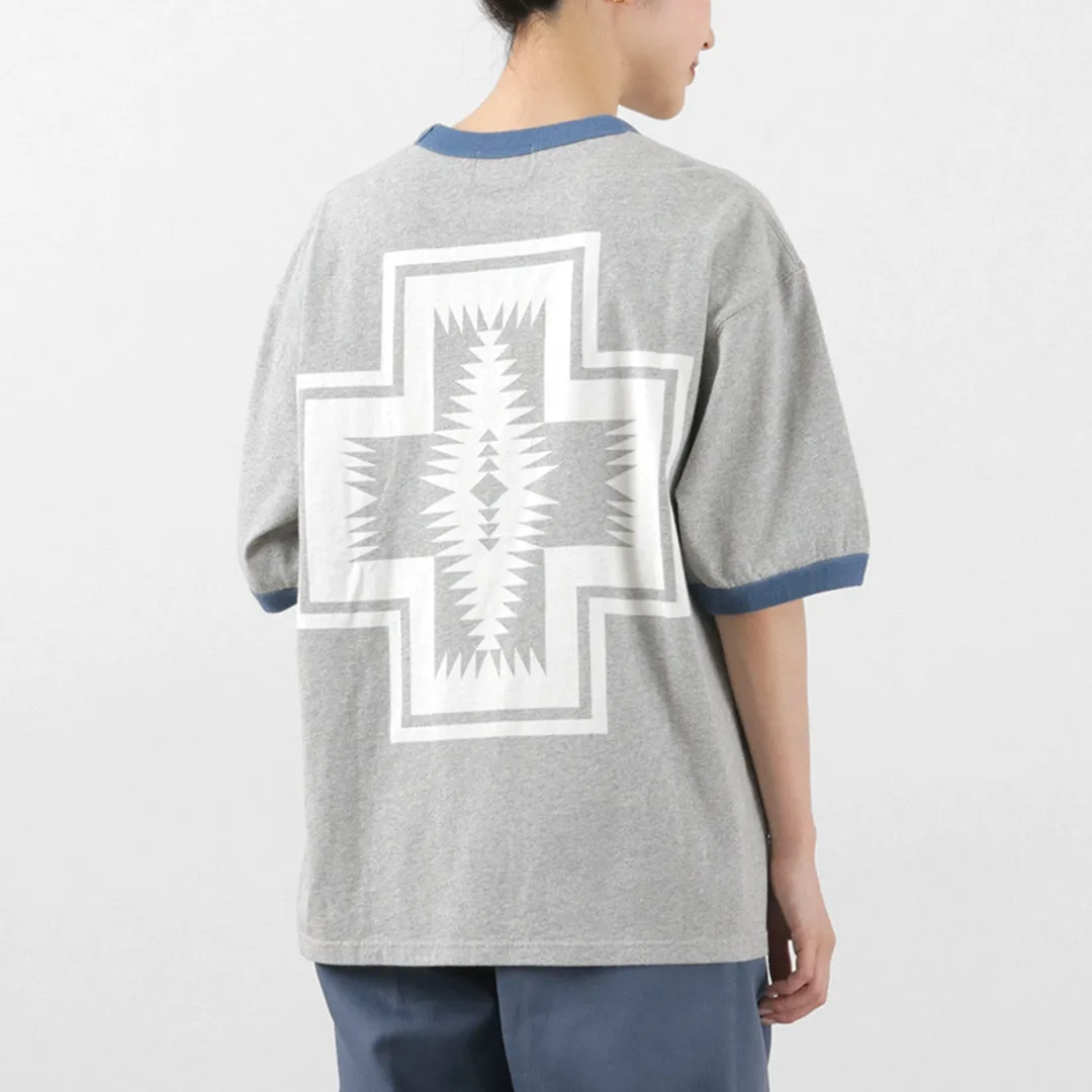 PENDLETON（ペンドルトン） S/S リンガーTシャツ ハーディング / 半袖 メンズ レディース ロゴ プリント 綿 コットン S/S Ringer TEE Harding