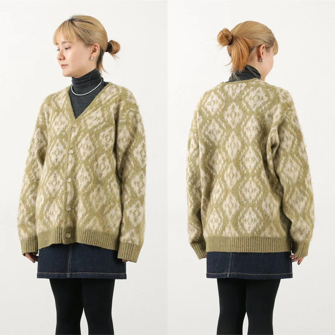 PENDLETON（ペンドルトン） Vネック カーディガン / レディース 長袖 羽織 柄 秋冬 V-neck Cardigan