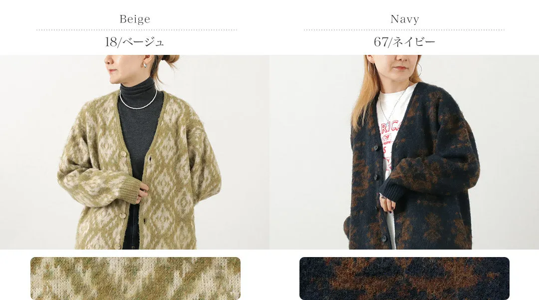 PENDLETON（ペンドルトン） Vネック カーディガン / レディース 長袖 羽織 柄 秋冬 V-neck Cardigan