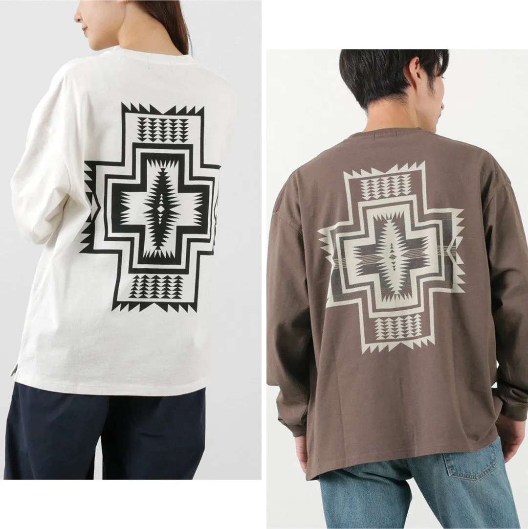 PENDLETON（ペンドルトン） バックプリント ロングスリーブTシャツ メンズ レディース ユニセックス トップス 綿 コットン BACK PRINT LONG SLEEVE TEE