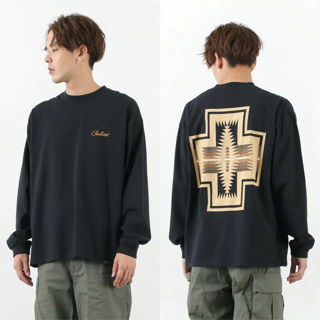 PENDLETON（ペンドルトン） バックプリント ロングスリーブTシャツ メンズ レディース ユニセックス トップス 綿 コットン BACK PRINT LONG SLEEVE TEE