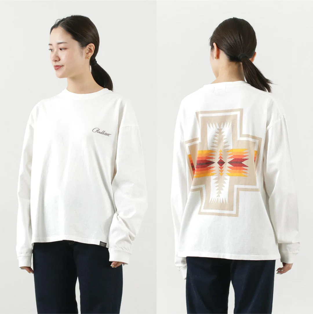 PENDLETON（ペンドルトン） バックプリント ロングスリーブTシャツ メンズ レディース ユニセックス トップス 綿 コットン BACK PRINT LONG SLEEVE TEE