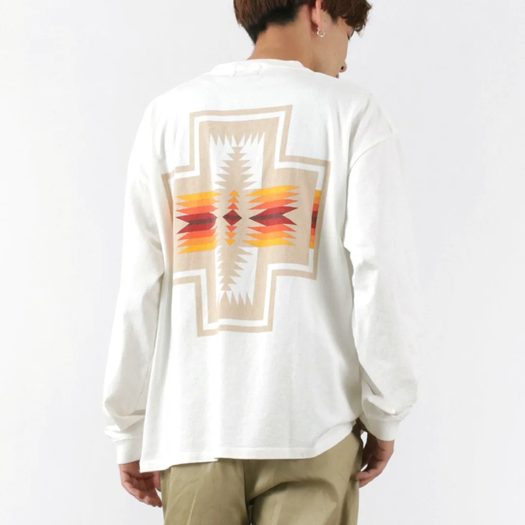 PENDLETON（ペンドルトン） バックプリント ロングスリーブTシャツ メンズ レディース ユニセックス トップス 綿 コットン BACK PRINT LONG SLEEVE TEE