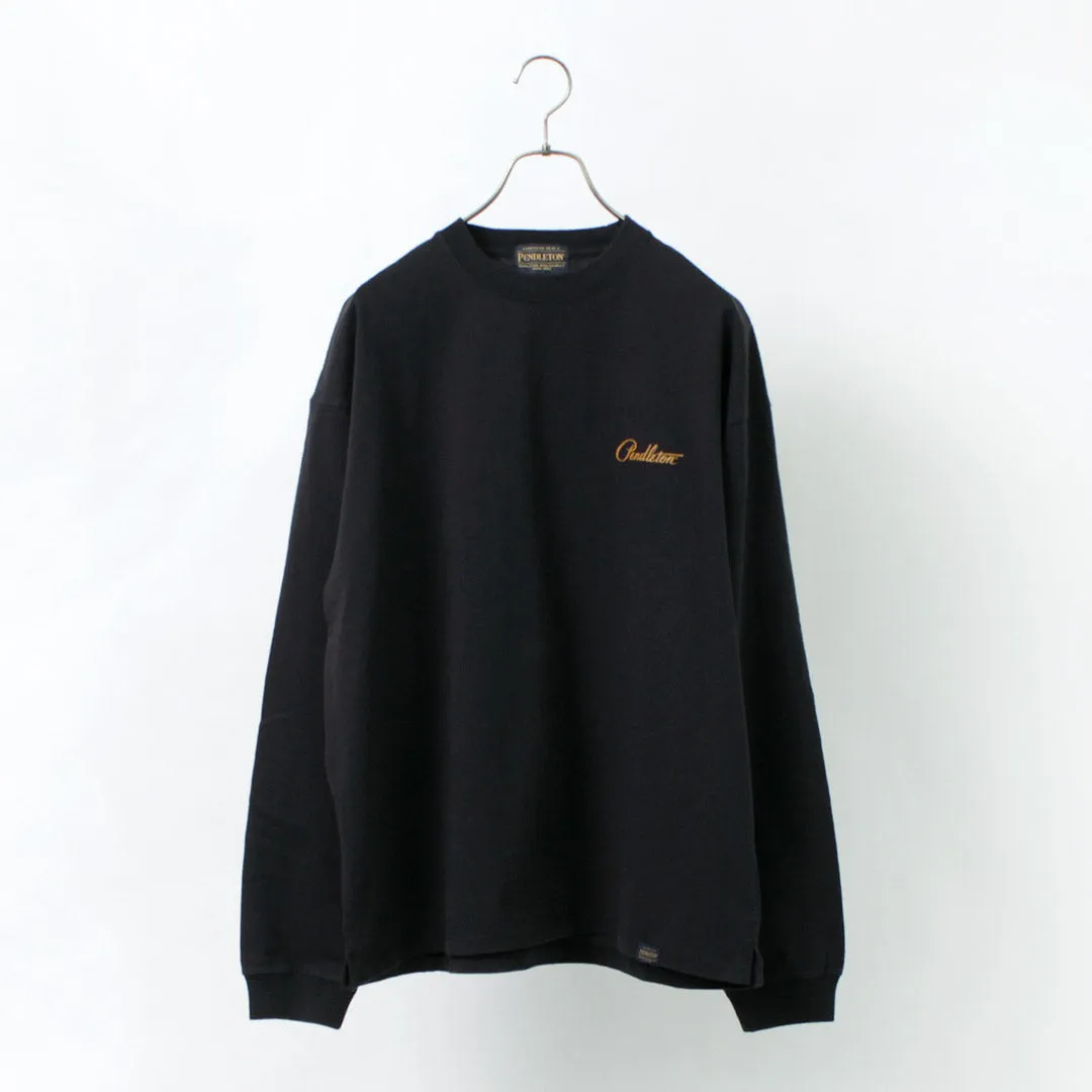 PENDLETON（ペンドルトン） バックプリント ロングスリーブTシャツ メンズ レディース ユニセックス トップス 綿 コットン BACK PRINT LONG SLEEVE TEE