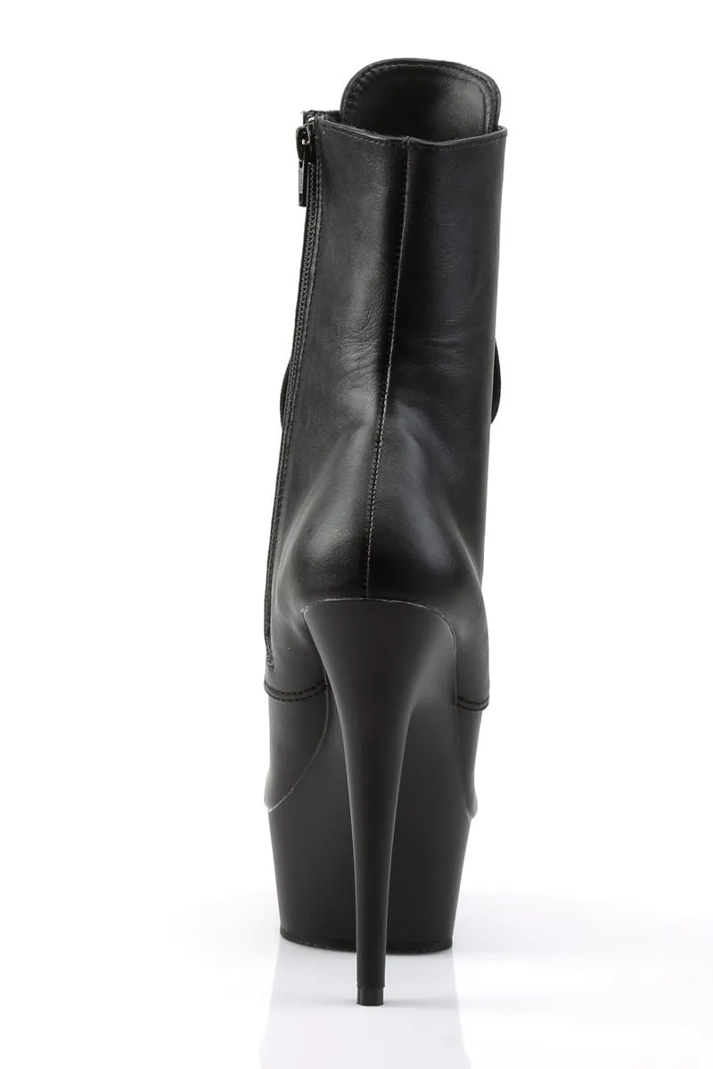 Pleaser USA Delight-1020 6inch Pleaser Boots - Matte Black