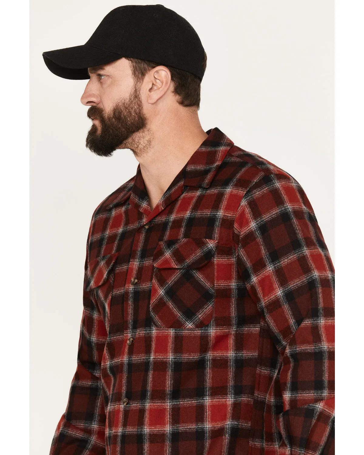 Product Name:  Pendleton Men's Boardshirt Plaid Button Down Long Sleeve Western Shirt