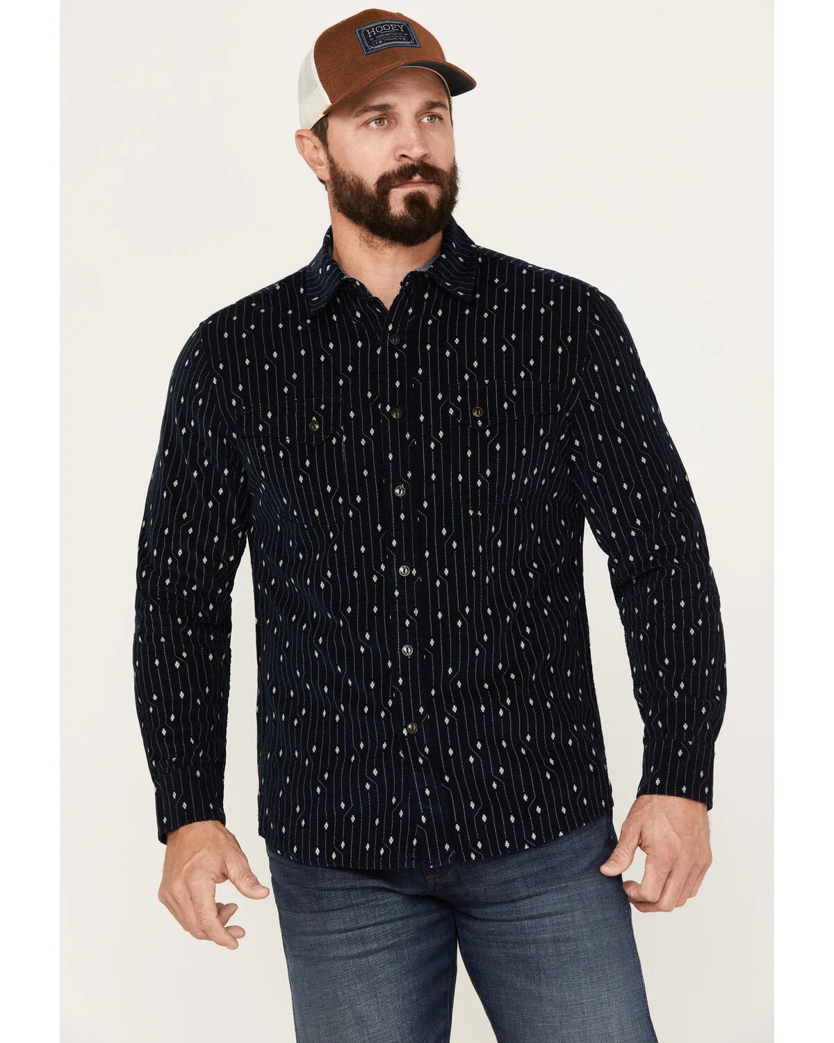 Product Name:  Pendleton Men's Corduroy Long Sleeve Western Snap Shirt