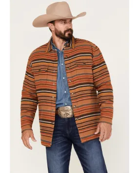 Product Name:  Pendleton Men's Striped Sherpa-Lined Snap Western Shirt Jacket