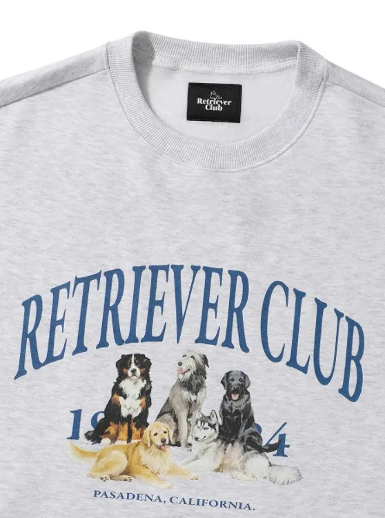 Retriever Club  |Unisex Street Style Long Sleeves Sweatshirts