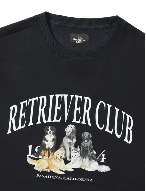 Retriever Club  |Unisex Street Style Long Sleeves Sweatshirts