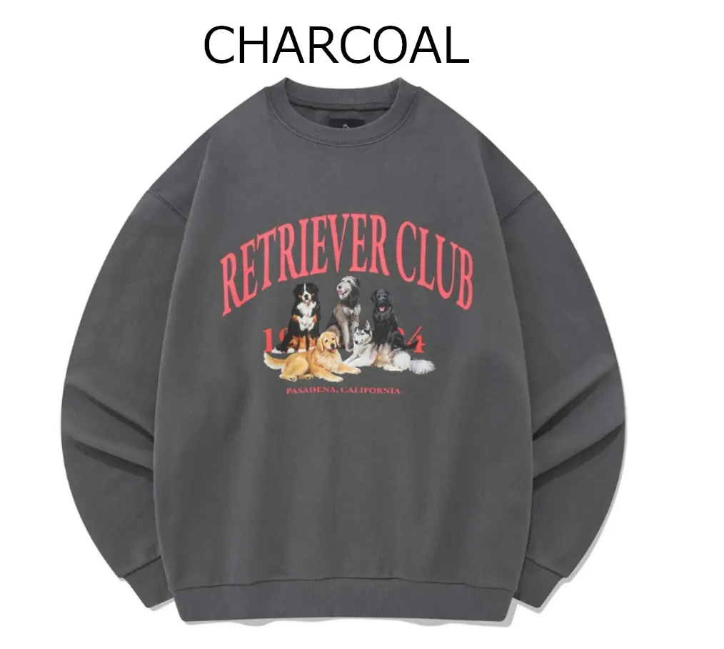 Retriever Club  |Unisex Street Style Long Sleeves Sweatshirts