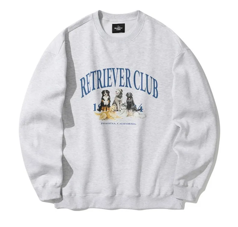 Retriever Club  |Unisex Street Style Long Sleeves Sweatshirts