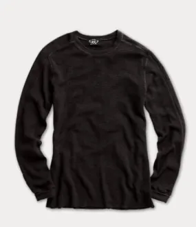 RRL  |Crew Neck Long Sleeves Plain Long Sleeve T-shirt Surf Style