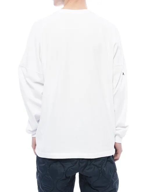 RVCA  |Crew Neck Unisex Long Sleeves Plain Long Sleeve T-shirt Logo