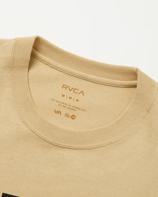 RVCA  |Crew Neck Unisex Long Sleeves Plain Long Sleeve T-shirt Logo