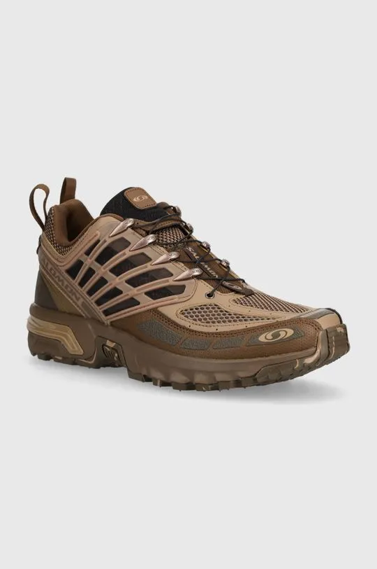 Salomon shoes ACS PRO DESERT men's brown color L47429700