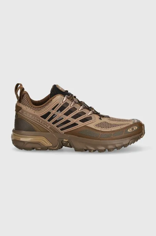 Salomon shoes ACS PRO DESERT men's brown color L47429700