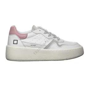 Scarpe D.A.T.E -  STEP POP WHITE-PINK - DONNA - D.A.T.E. - Tempus Doni