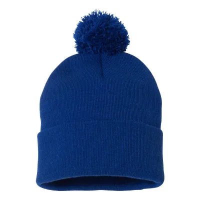 Sportsman Pom Pom 12 Knit Beanie