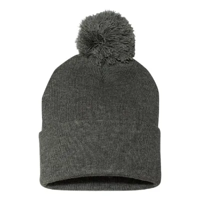 Sportsman Pom Pom 12 Knit Beanie