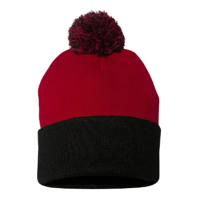 Sportsman Pom Pom 12 Knit Beanie