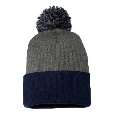 Sportsman Pom Pom 12 Knit Beanie