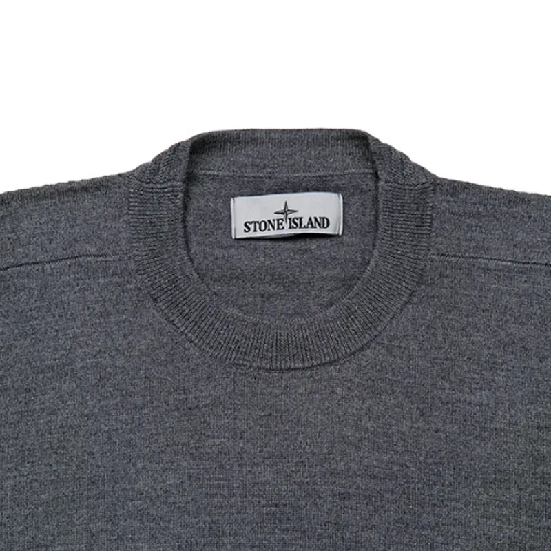 STONE ISLAND  |Crew Neck Wool Street Style Long Sleeves Plain