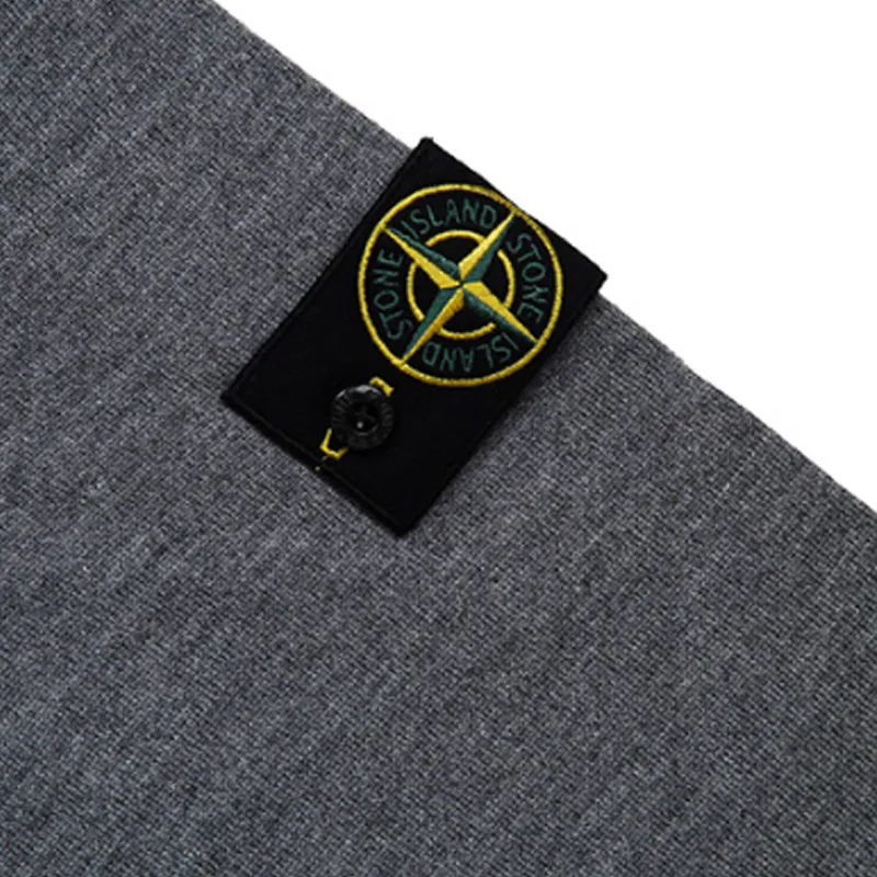 STONE ISLAND  |Crew Neck Wool Street Style Long Sleeves Plain