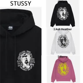 STUSSY  |Pullovers Unisex Street Style Long Sleeves Cotton Logo