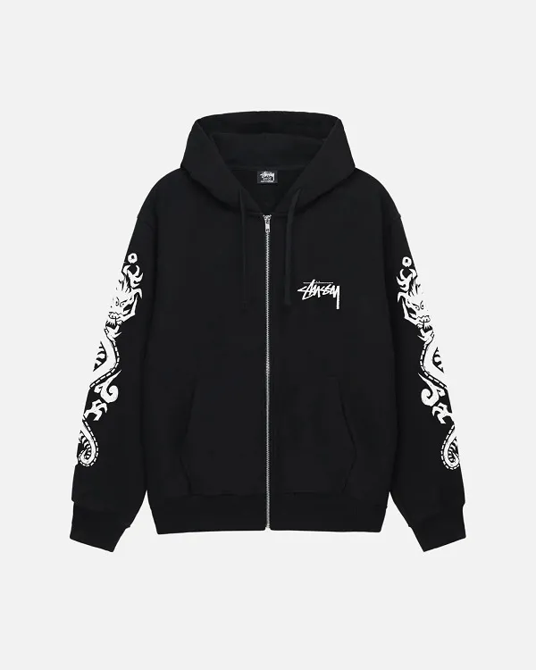 STUSSY  |Unisex Blended Fabrics Street Style Long Sleeves