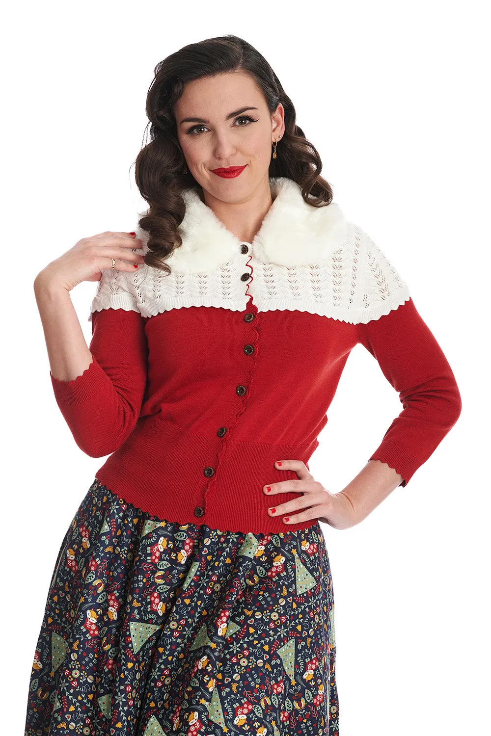 SWEET PLUM PUDDING CARDIGAN