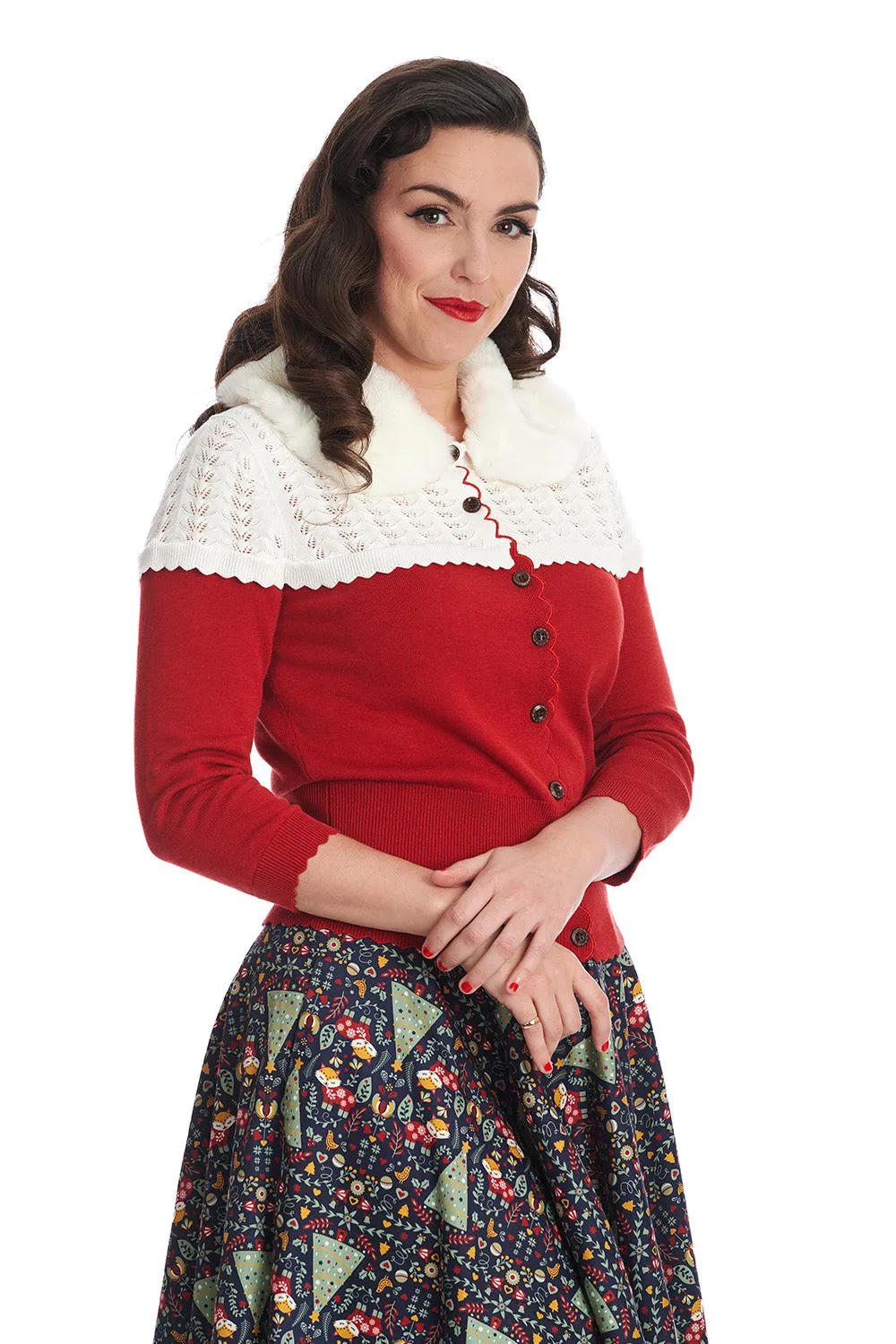 SWEET PLUM PUDDING CARDIGAN