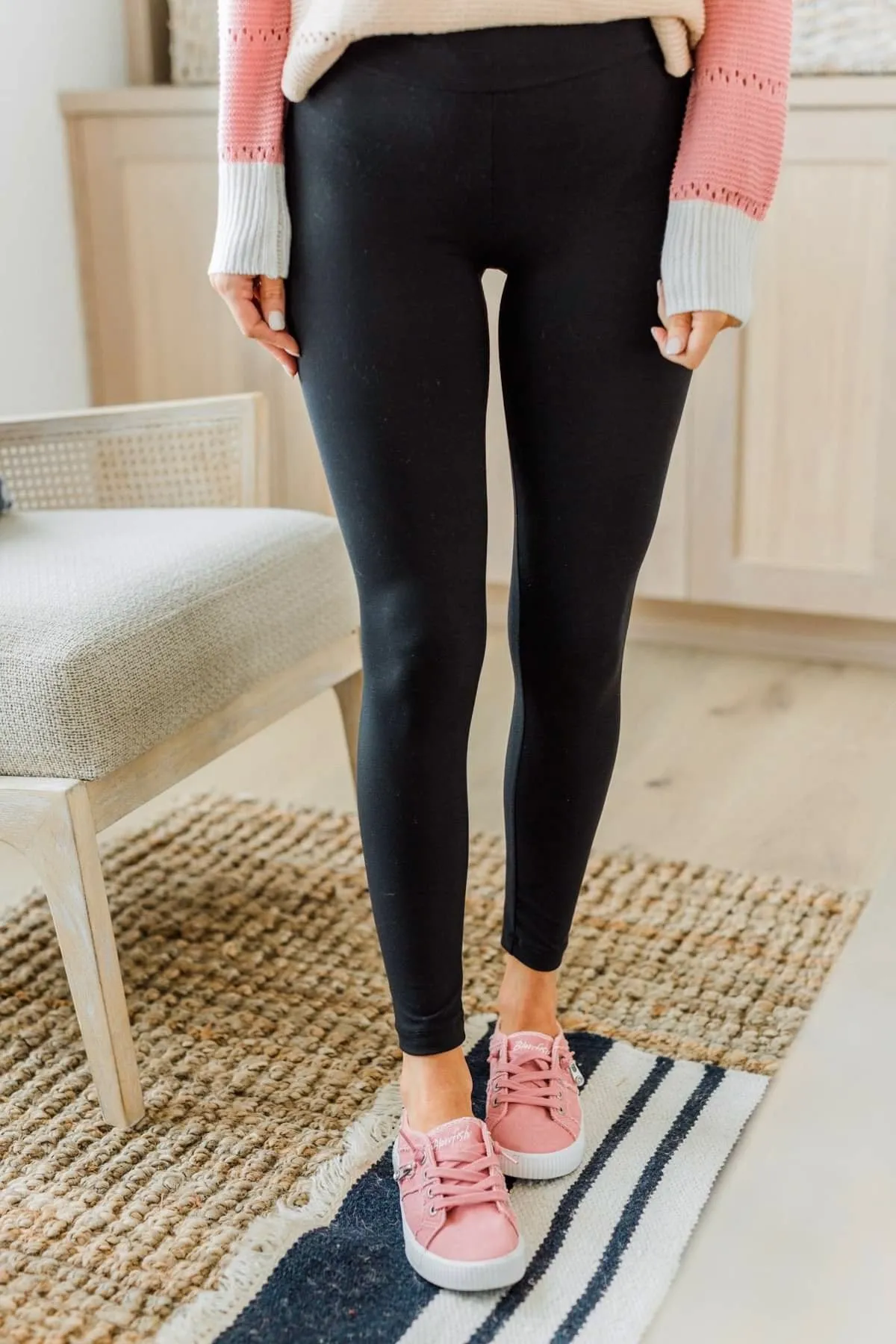 Take Me With You Lounge Leggings- Black