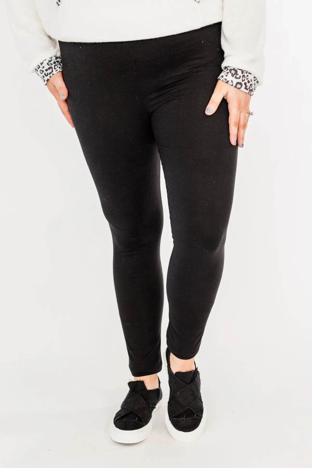 Take Me With You Lounge Leggings- Black