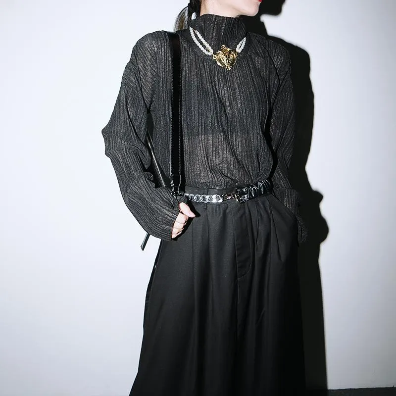 Takiyo Pleated Long Sleeve Shirt