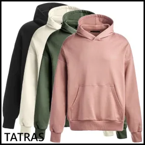 TATRAS  |Pullovers Street Style Long Sleeves Plain Cotton Logo