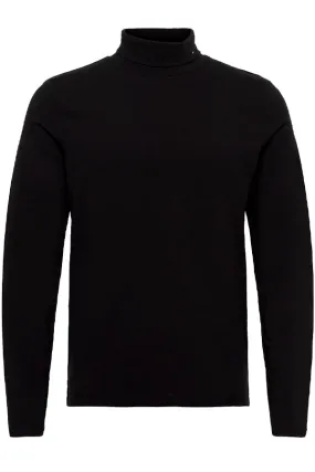 Tommy Hilfiger Turtleneck Logo Black