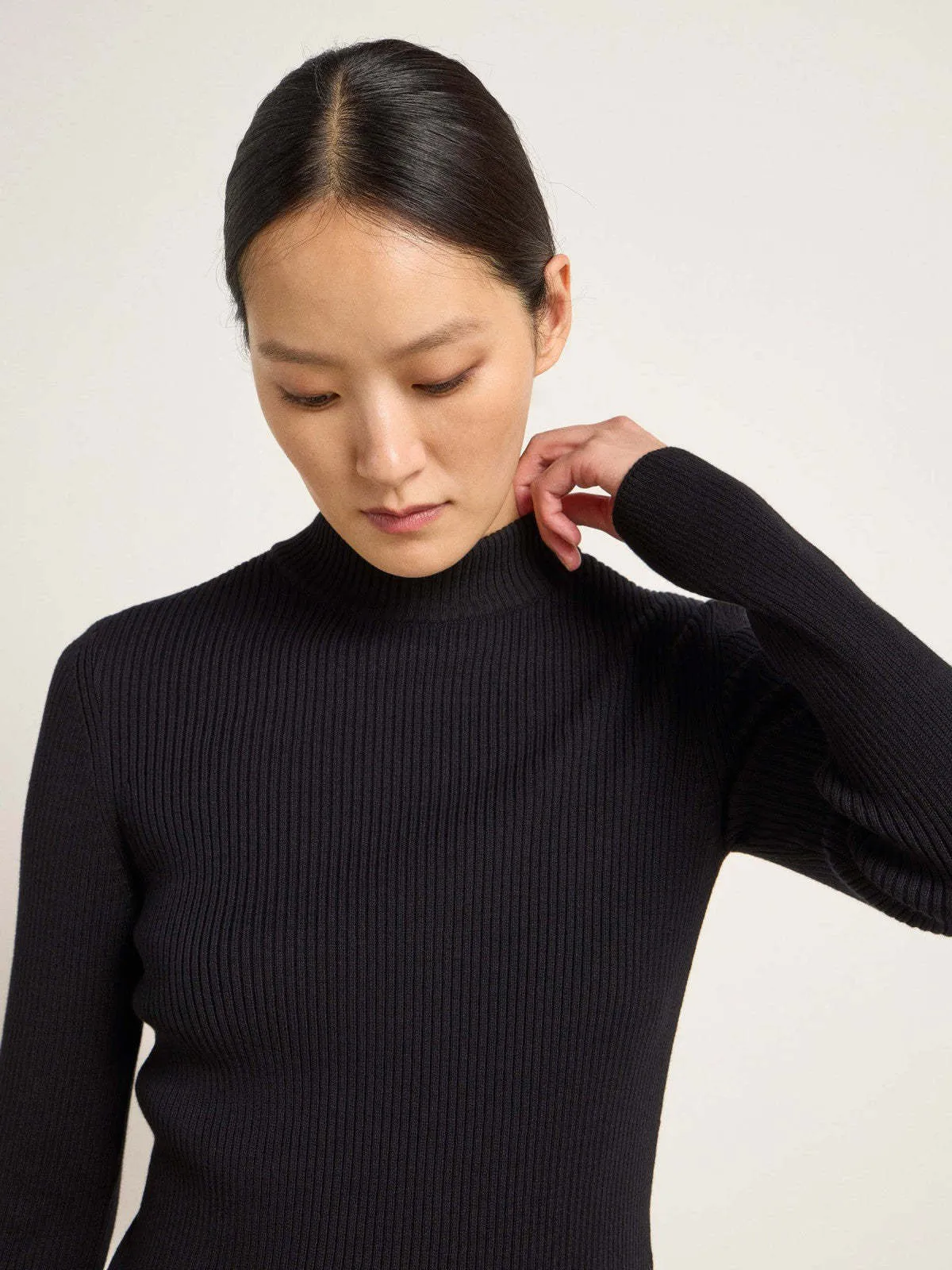 Turtleneck Sweater - Black