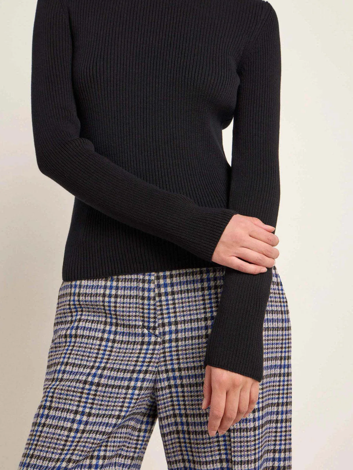 Turtleneck Sweater - Black