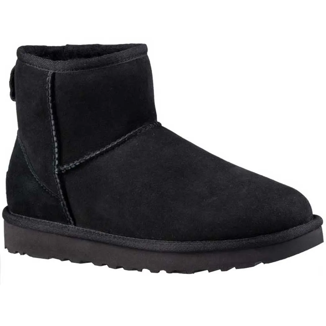 UGG Classic Mini II Shearling Lined Boot Black (Women's)