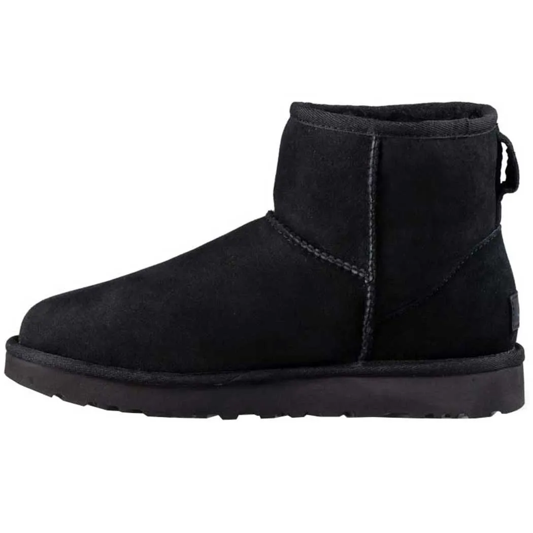 UGG Classic Mini II Shearling Lined Boot Black (Women's)