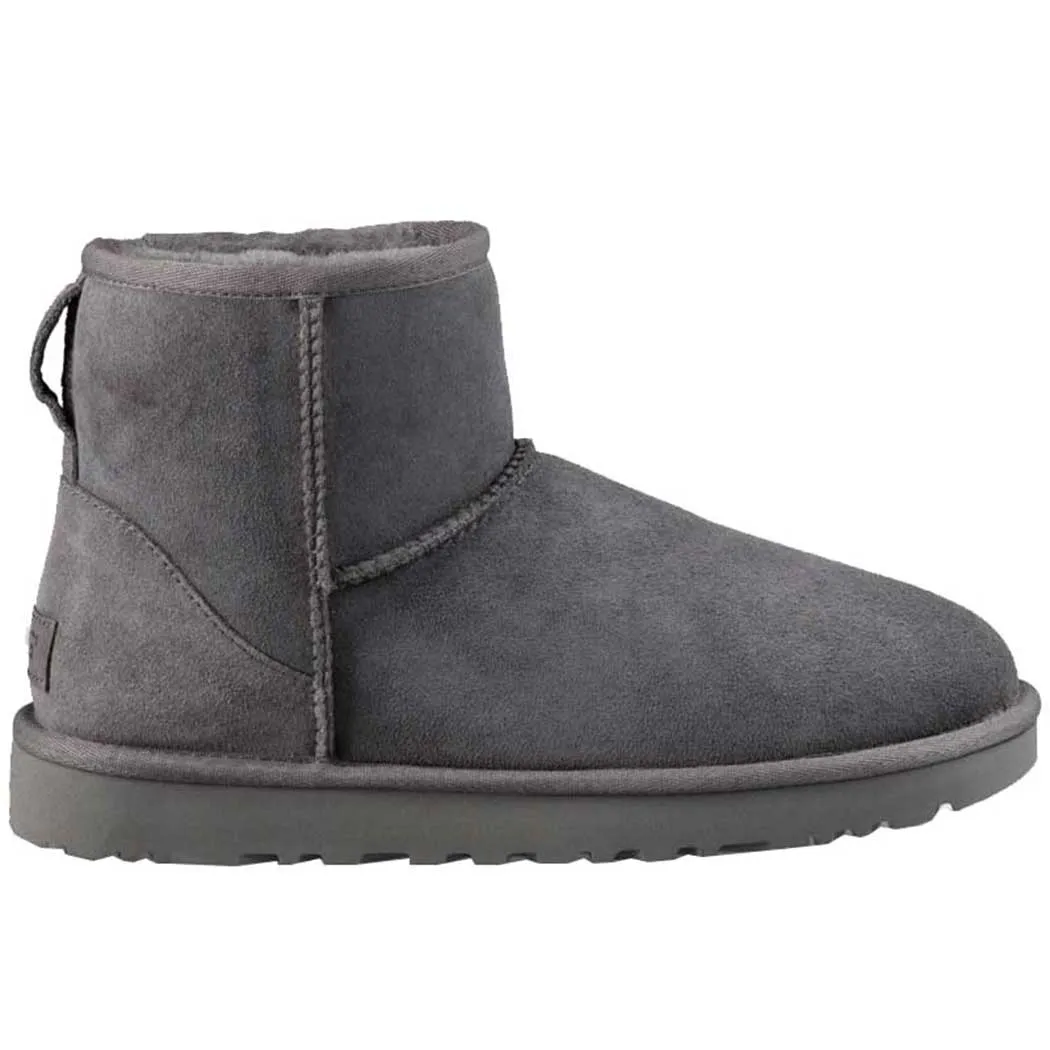 UGG Classic Mini II Shearling Lined Boot Grey (Women's)