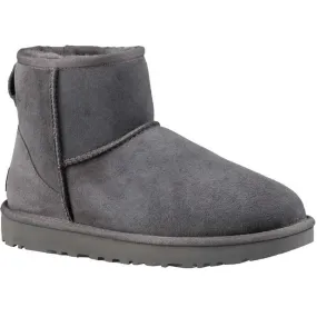 UGG Classic Mini II Shearling Lined Boot Grey (Women's)