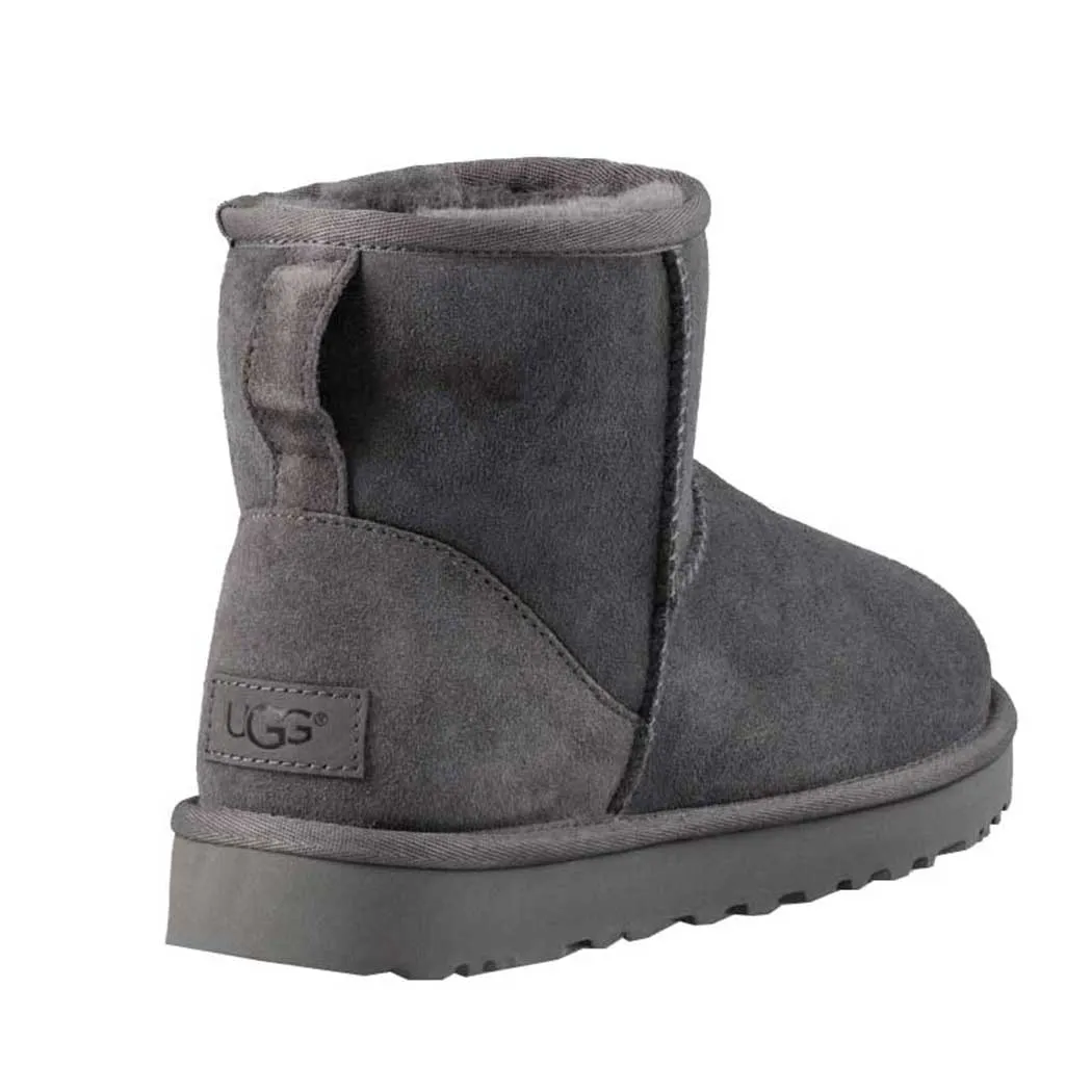 UGG Classic Mini II Shearling Lined Boot Grey (Women's)