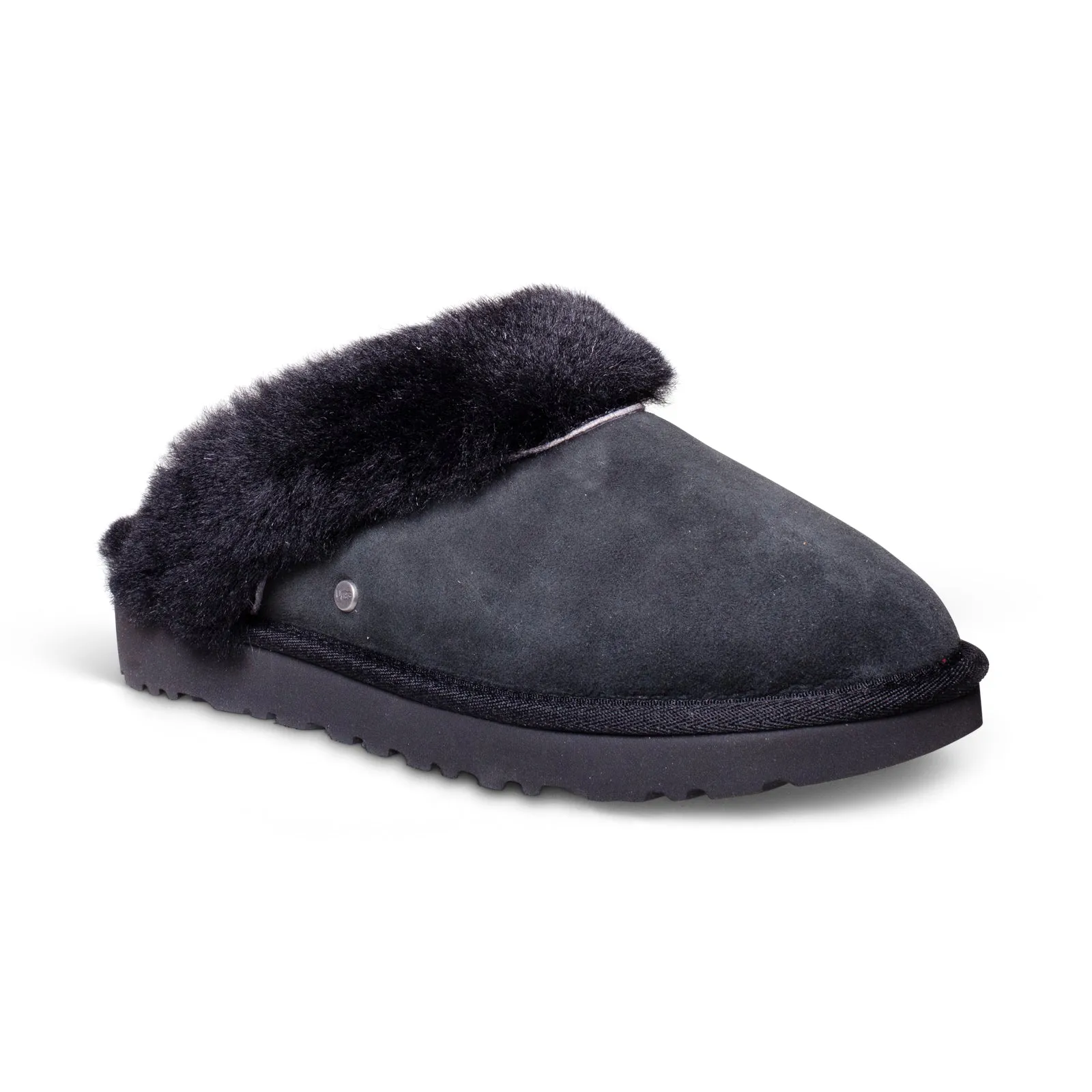 UGG Classic Slipper II Black Slippers - Women's